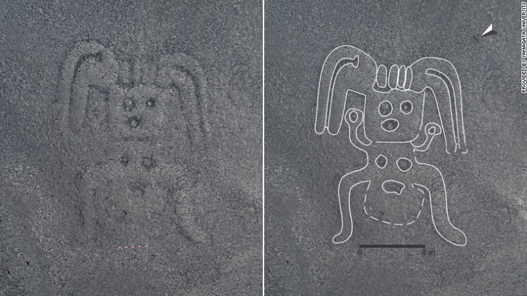 Jeroglíficos encontrados en arenas de Perú